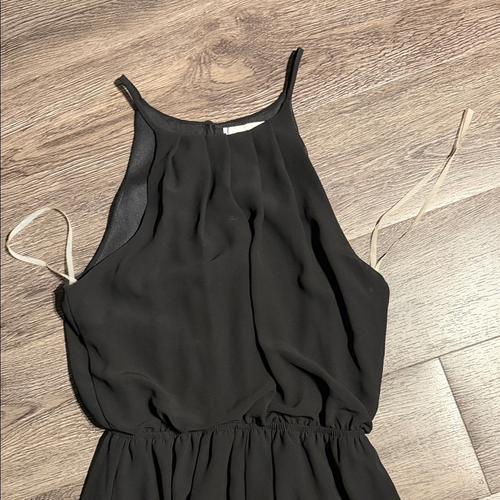 Stylish Black Womens Sleeveless Romper - Picture 5 of 7